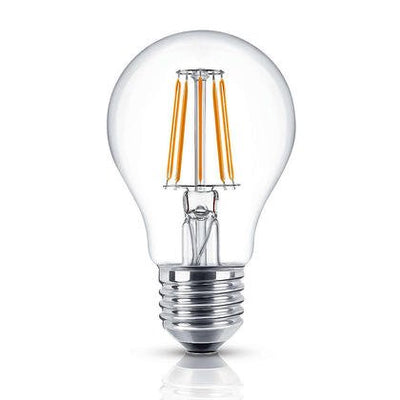 LCB LED filament lamp E27 A60 10.5W 3000K warm white 220-240V CRI 80 IP20 5 year warranty CE RoHS