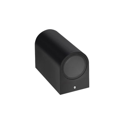 Spectrum LED outdoor wall light Up and Down Black IP54 GU10 aluminum housing