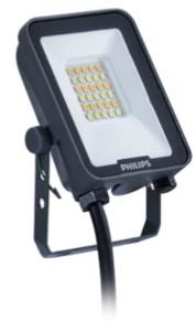 Philips BVP167 LED floodlight 30W 3300-3600 lumens 3000K 4000K 6500K IP65 IK07 Gray housing