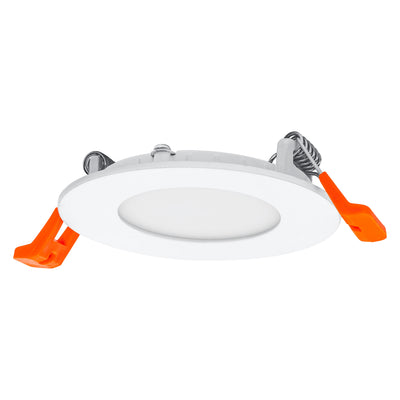 Schlanker LED-Einbaustrahler 4.5W 4000K 240 Lumen 110° Einbaumontage Weiß 85mm Ausschnitt 72mm Kaltweiß