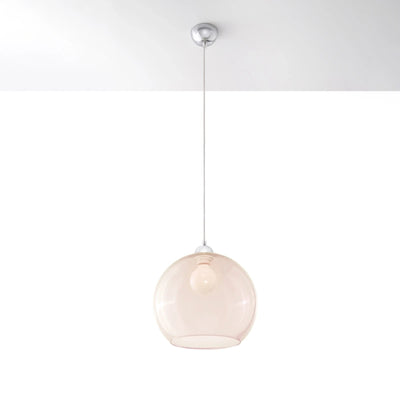 Sollux Lighting BALL LED Pendelleuchte, 220-240V, IP20, max. 50W, mattgold Champagner-Finish, CE RoHS