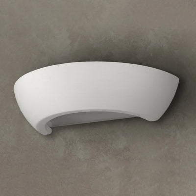 Sollux Lighting OSKAR ceramic wall lamp, LED compatible, IP20, 220-240V, Matte Gold Brass finish