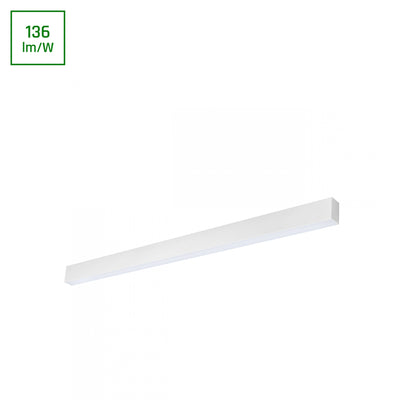 Spectrum ALLDAY GO LED Deckenleuchte, Aufputzmontage, 36W 4000K 230V, 4900 Lumen, 115° Abstrahlwinkel, Weiß IP20