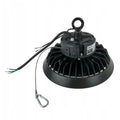 Tsong LED High Bay UFO 100W 15000 Lumen 1-10V Dimmbar 3000K CRI 80 Philips Chip IP20 CE RoHS Schwarz