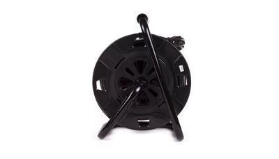 Technik Kabeltrommel 15m, 4-fach geerdet, 3x1.5mm² Schwarz, 220-240V, CE RoHS zertifiziert