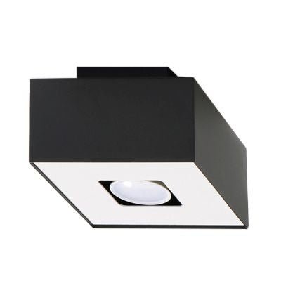Sollux Lighting plafondspot mono 1 black 50W LED lamp IP20 CE RoHS