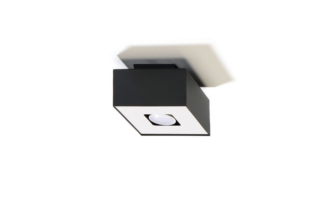 Sollux Lighting plafondspot mono 1 black 50W LED lamp IP20 CE RoHS