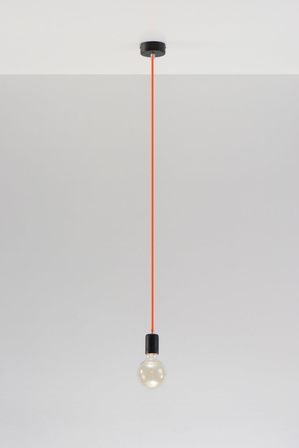 Sollux Lighting Hanglamp Edison orange LED lamp, IP20, 220-240V, Tsong brand