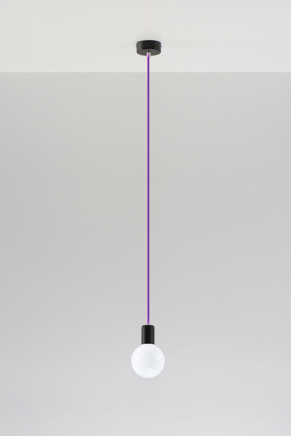 Sollux Lighting hanglamp edison violet LED lamp 220-240V IP20