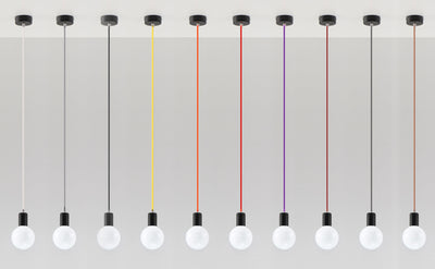 Sollux Lighting hanglamp edison violet LED lamp 220-240V IP20