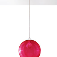 Sollux Lighting hanglamp ball red LED with 50W max wattage and 115mm height