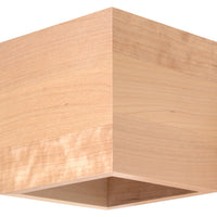 Sollux Lighting Wandlamp QUAD Tsong, wood finish LED, 50W, 220-240V, CRI 80+, IP20, CE certified