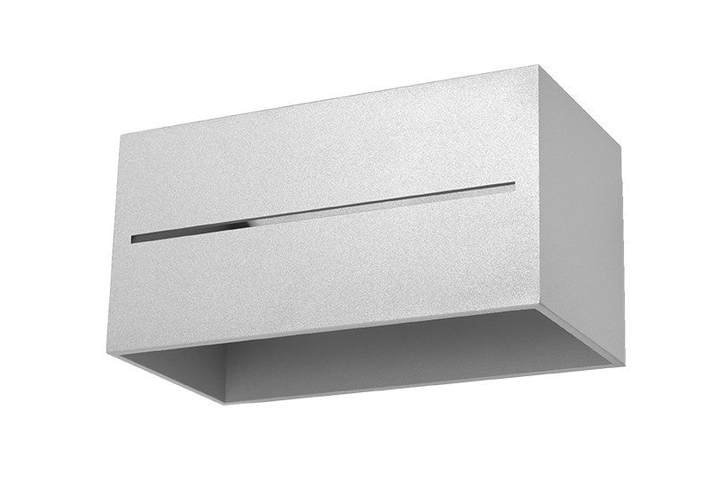 Sollux Lighting LOBO MAXI LED wall lamp 220-240V 50W aluminum