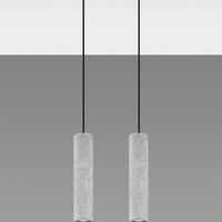 LED hanglamp beton LUVO by Sollux Lighting with E27 fitting 220-240V