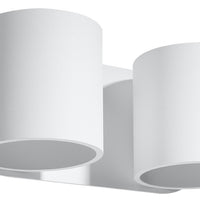 Wandlamp ORBIS 2 white LED light with 4000K and 50W max output