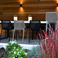 Lucide JOE wiederaufladbare LED-Tischleuchte IP44 Weiß, 3W Dim-to-Warm 2800K-3200K, USB-Ladung, für Innen- und Außenbereich