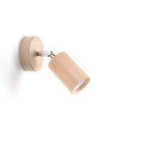 Sollux Lighting BERG natural wood LED wall lamp 220-240V AC 50W