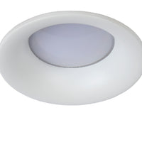 Lucide ZIVA LED Einbau-Badezimmerstrahler, GU10-Fassung, IP44, rundes Aluminium, Sandweiß, Ø84mm