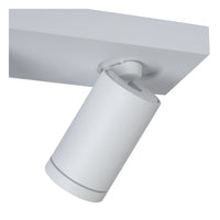 Lucide TAYLOR LED bathroom ceiling spotlight, 2x5W GU10, 2200K-3000K dim to warm, IP44 Sand White