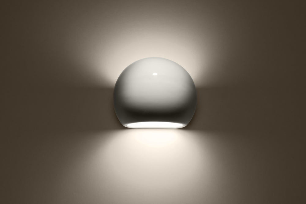 Sollux Lighting LED lamp 50W aluminum globe, IP20, 220-240V, 4000K, matte gold finish