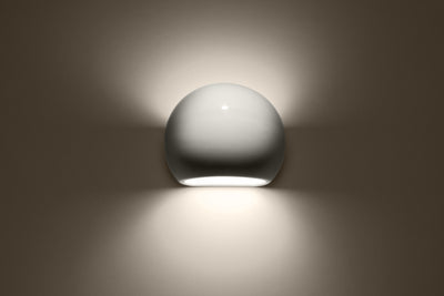 Sollux Lighting LED lamp 50W aluminum globe, IP20, 220-240V, 4000K, matte gold finish