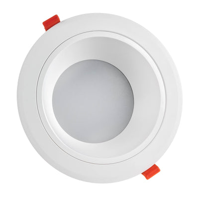 Spectrum LED Einbau-Downlight 25W 230V 3000K warmweiß 1875 Lumen 90° Abstrahlwinkel IP20 Weiß 230mm