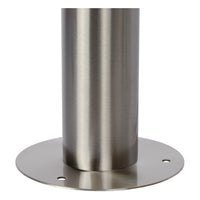Lucide Zico Außenlaterne Pfosten, IP44 Edelstahl, 1xE27 60W max, 1000mm Höhe klassisches Design
