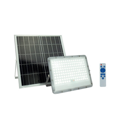 Spectrum LED Floodlight NOCTIS SOLARIS 200W 6000K Daylight IP65 IK08 with Sensor Outdoor Gray