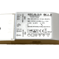 LED-Netzteil dimmbar 12V 25W 2.08A geeignet für 12V LED-Beleuchtung