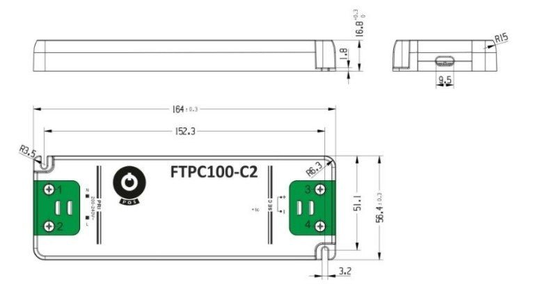 GLP LED power adapter 24V 100W 4.17A IP20 for efficient lighting