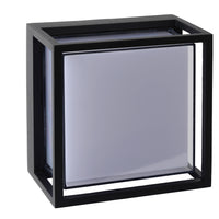 Lucide SINGA LED wall light indoor outdoor 10W 3000K IP54 Black die-cast aluminum modern design
