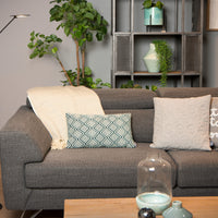 Lucide ANSELMO LED-Lese-Stehlampe, 9W 3000K dimmbar, 1400mm Höhe, Sandig Matt Schwarz, Metall, IP20