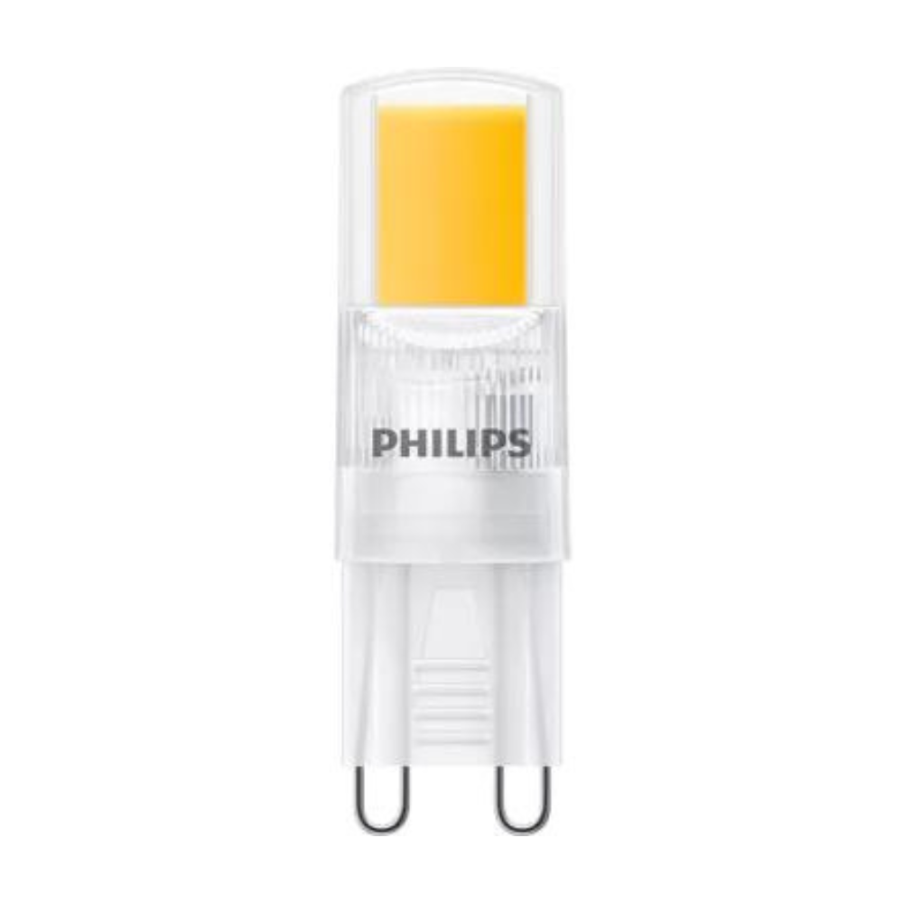 Philips CorePro LED G9 Capsule 2W 220 lumens 2700K Warm White non-dimmable replacement for 25W halogen