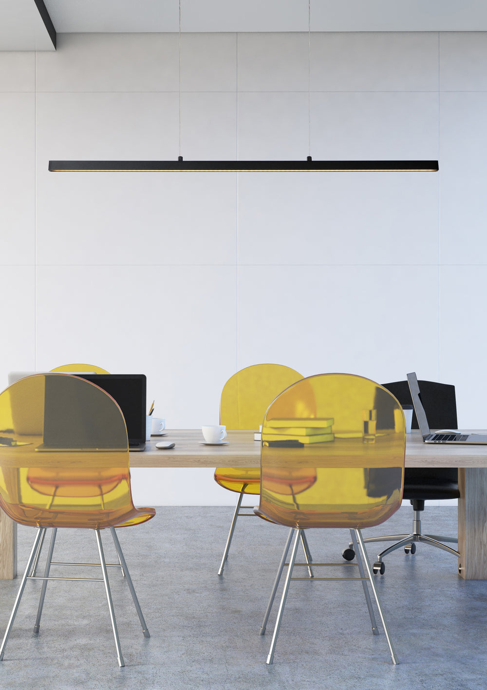 Lucide SIGMA LED Pendelleuchte, dimmbar 30W 230V 2700K 1711 Lumen CRI 90 Schwarz modernes Design IP20