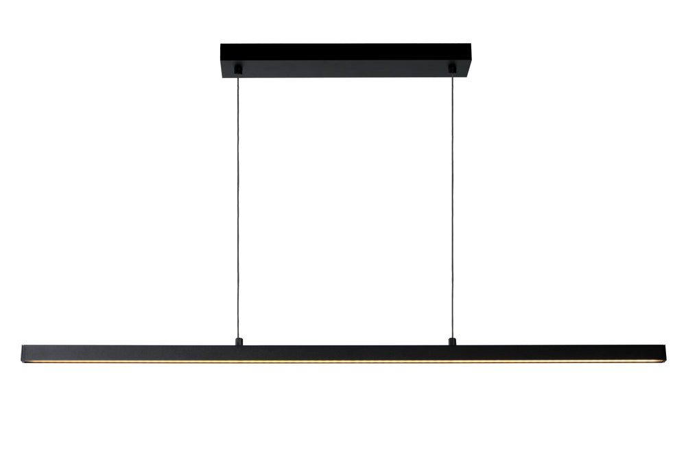 Lucide SIGMA LED Pendelleuchte, dimmbar 30W 230V 2700K 1711 Lumen CRI 90 Schwarz modernes Design IP20