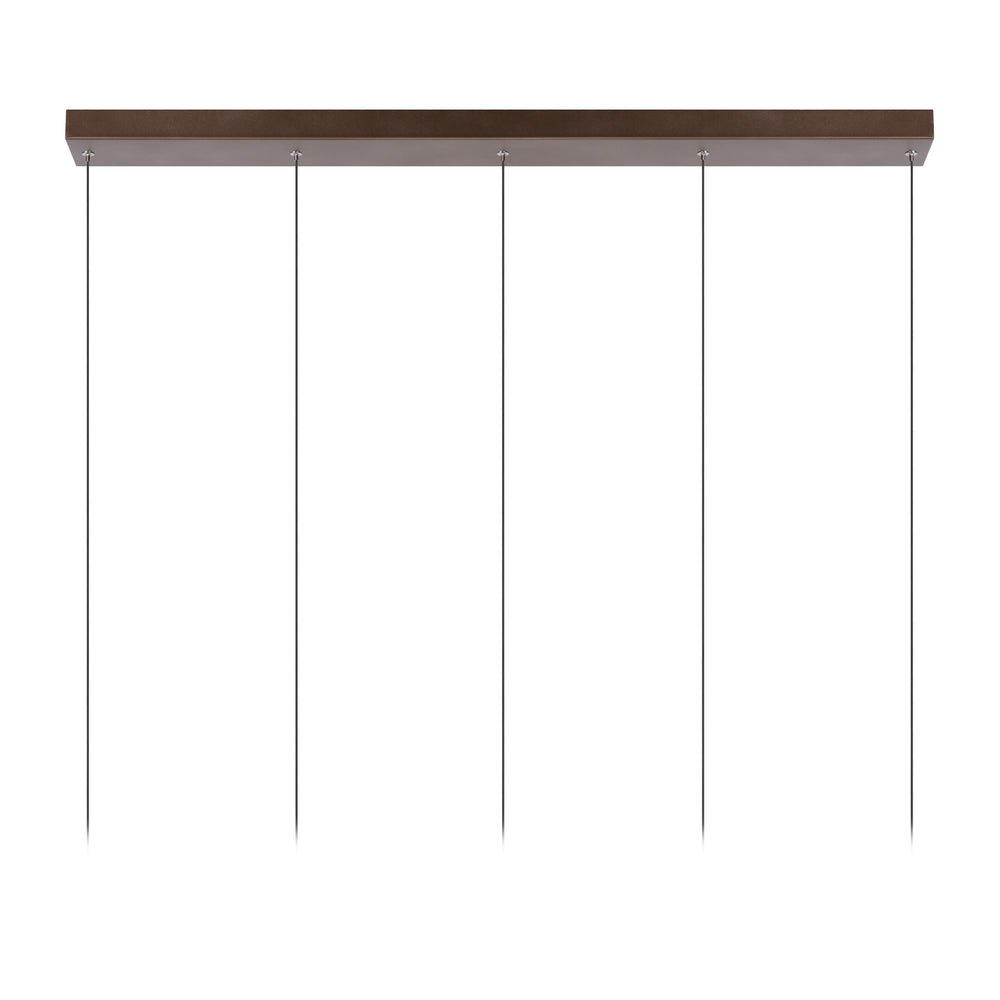 Lucide MARGARY LED Pendelleuchte, dimmbar 5x4.2W 2700K 230V, Aluminium Kaffeefinish, modern höhenverstellbar