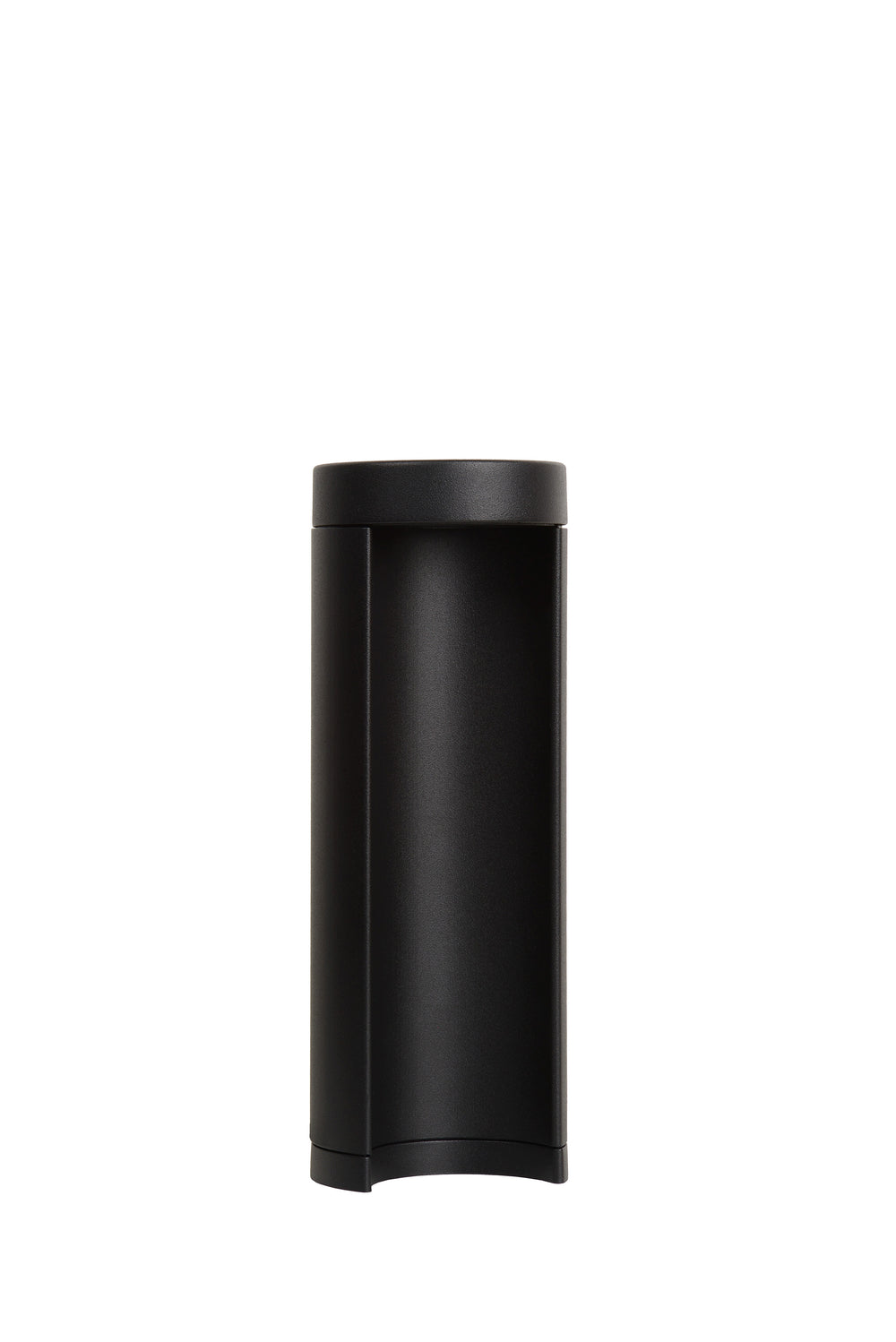 Lucide COMBO LED garden pedestal light, 9W 3000K, IP54 Black aluminum, 250mm modern outdoor bollard