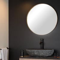 Lucide BRICE LED bathroom ceiling light, round 8W dimmable 3000K IP44 Matt Black Ø117mm