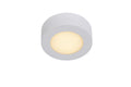 Lucide BRICE LED Badezimmer-Deckenleuchte, rund 8W 3000K dimmbar, IP44 Weiß Ø117mm