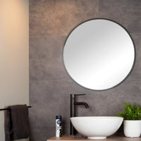 Lucide BRICE LED bathroom ceiling light, dimmable 15W 3000K, IP44 round 24cm White modern design