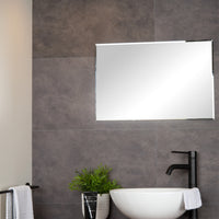 Lucide BRICE LED bathroom ceiling light, dimmable 8W 3000K, IP44, square white aluminum 220-240V