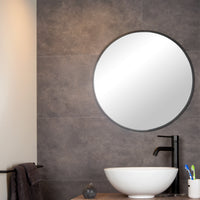 Lucide BRICE LED bathroom ceiling light, dimmable 22W 3000K IP44, square 220mm Matt Black