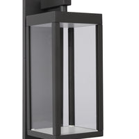 Lucide CLAIRETTE LED wall light 13W 3000K IP54 with PIR motion sensor and anthracite housing