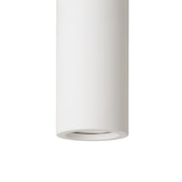 Lucide Gipsy ceiling spotlight, 1xGU10, 220-240V, IP20, White gypsum, cylindrical modern design Ø7cm