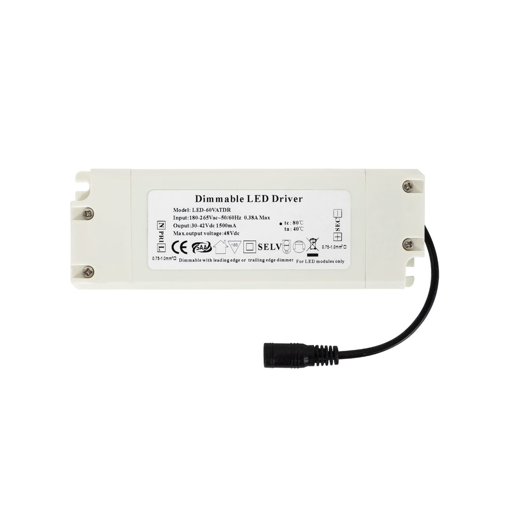 Dimmable LED driver 65W triac phase cut for 54W/65W LED panel flicker-free