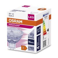 Osram LED-Spot GU5.3 MR16 2.6W 230 Lumen, 3000K, IP20, 36° Abstrahlwinkel