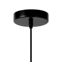 Lucide MESH hanging lamp Black Ø28cm 1xE27 modern metal pendant light IP20 height adjustable dimmable