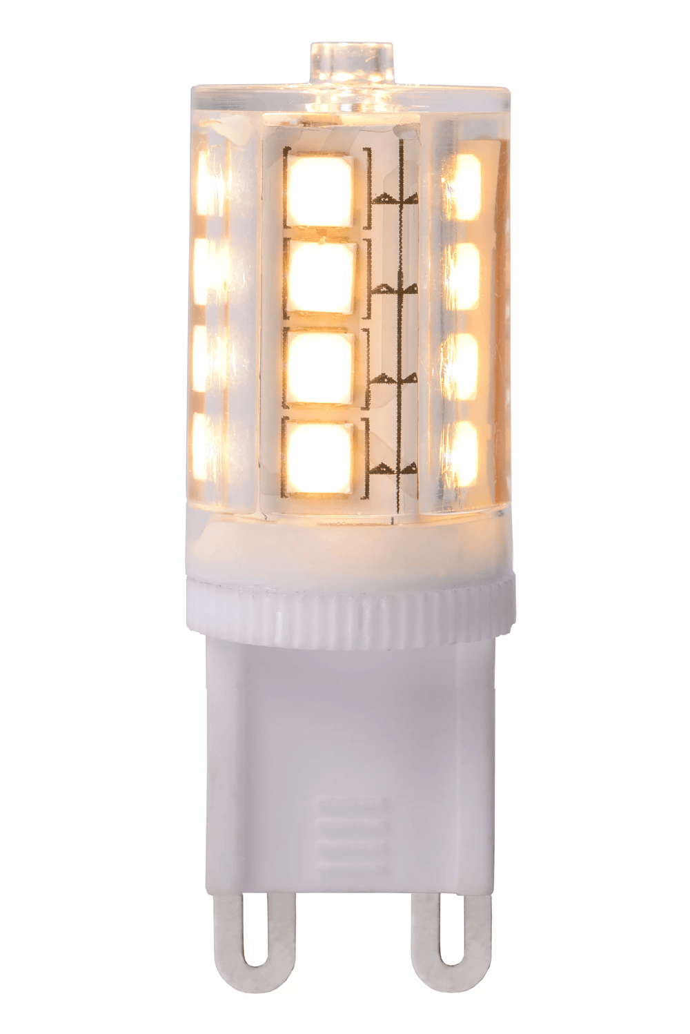 Lucide G9 LED Lampe Ø1.5cm dimmbar 2700K weiß 3.5W 1x nützliche Lumen CRI 80