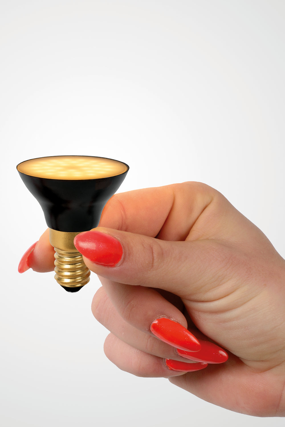 Lucide G45 LED bulb E14 5W 2700K 450 lumens 3 StepDim Black Matte IP20