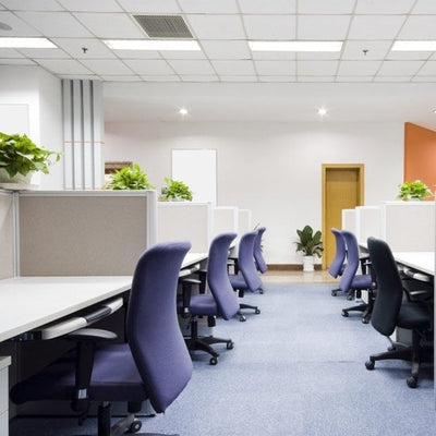 LCB LED Panel 120x60cm Backlit ECO 60W 6600 Lumen 6000K Tageslichtweiß UGR22 Opalweiß IP20